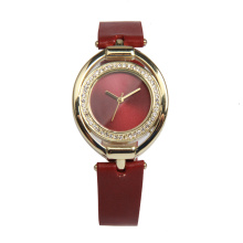 Relógio de pulso feminino da moda / Relógio de luxo para senhora / Relógio de pulso feminino barato